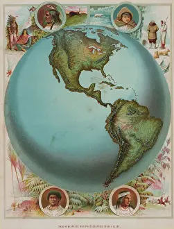 Map of the Americas