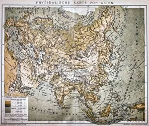 Persian Gulf Countries Gallery: Map of Asia