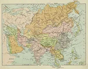 Map of Asia