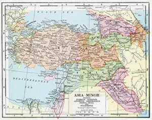 Map Of Asia Minor
