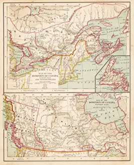 Map of the Canada dominion 1877
