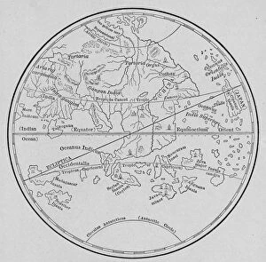 Map Of Eastern Hemisphere, 1492