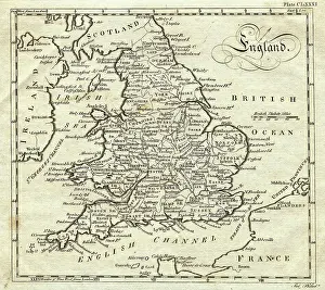 Map of England