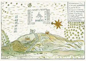 The Pierce Archive Prints: Map of Fort Confederation
