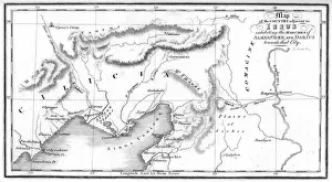 Alexander the Great (356 bc-323 bc) Collection: Map of Issus