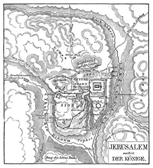 Map of Jerusalem
