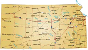 Map of Kansas
