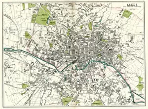 City Map Collection: Map of Leeds