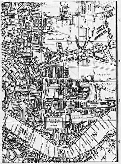Images Dated 17th July 2008: Map Of London