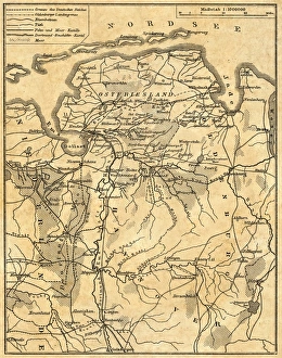 Multiple Lane Highway Gallery: Map of Lower Saxony