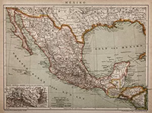 Cuba Gallery: Map of Mexico