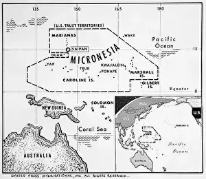 Map of Micronesia