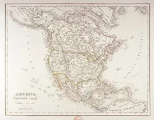 Map of North America