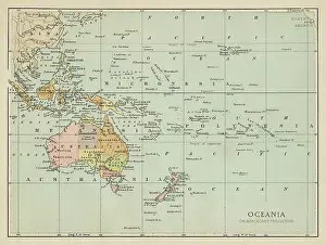 Map of Oceania