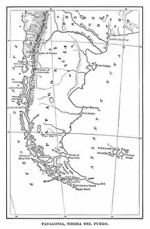 Patagonia Collection: Map of Patagonia