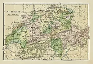 Map of Switzerland