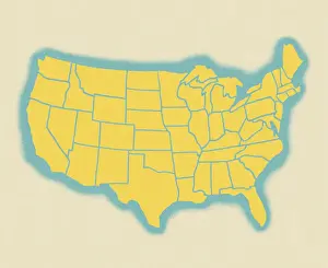 Map of the United States
