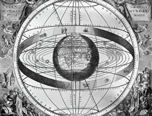 Universe Prints: Map of the Universe According to Ptolemy