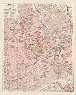 Map of Vienna 1900