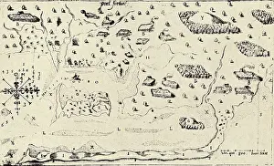 Map from Voyages of Samuel de Champlain