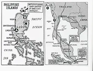 Map of War Activity in Phillipines