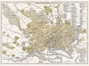 Map of Washington DC 1894