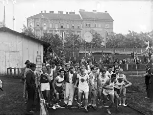 Cities Prints: Marathon with Austrian Franz Tuschek