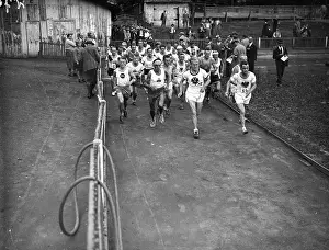 Cities Prints: Marathon with Austrian Franz Tuschek