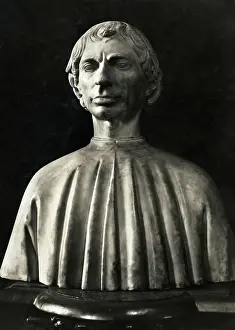 Marble Bust of Nicolo Machiavelli