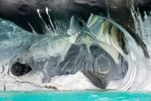 Images Dated 18th December 2016: Within the Marble Caves of Northern Patagonia