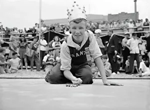 Teenage Boy Prints: Marble Shooting Champion