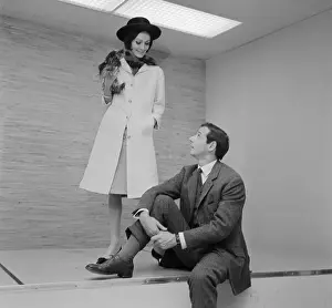 Marc Bohan Speaking with a Model