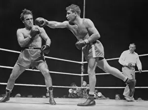 Marcel Cerdan and Jake LaMotta Boxing