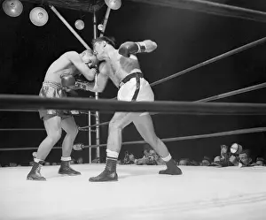 Marcel Cerdan Punching Tony Zale
