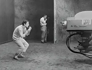 Broadcasting Prints: Marcel Marceau Performing on Television
