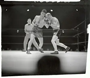 Arthur Donovan Prints: Marcel Thil and Freddy Apostoli in Action