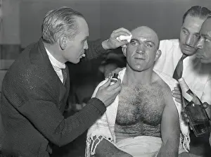 Marcel Thil Getting Gash Treated