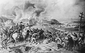 Wrecking Prints: On the March to the Sea by Felix Octavius Carr Darley
