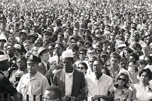 The March on Washington Reaching the Lincoln Memorial