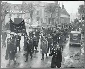 Oxford Prints: Marchers Leaving Woodstock