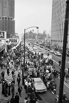 Marchers Protesting U.S. Vietnam Policy