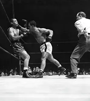 Marciano And Louis Fight
