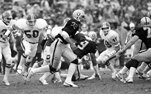 Denver Broncos Prints: Marcus Allen Touchdown during Raiders vs. Broncos Game