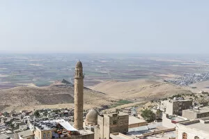 Images Dated 20th September 2015: Mardin, a city in south Turkey on a rocky hill near the Tigris River