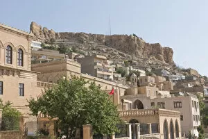 Panorama Collection: Mardin, a city in south Turkey on a rocky hill near the Tigris River