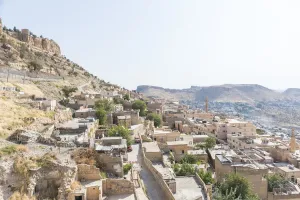 Mesopotamian Prints: Mardin, a city in south Turkey on a rocky hill near the Tigris River
