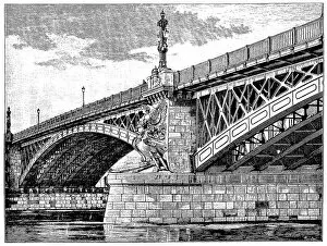 Danube River Collection: Margaret Bridge - Budapest, Hungary