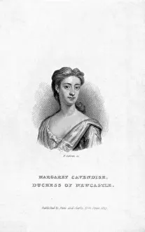 Newcastle Prints: Margaret Canvendish Head/Shoulders Port