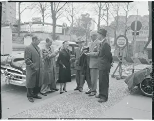 Margaret Chase Smith Standing With Colleagues