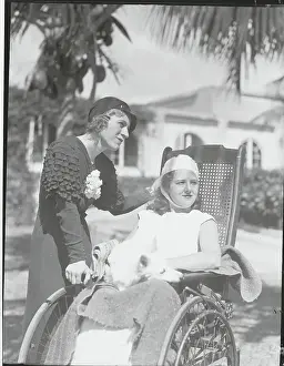 Suffering Prints: Margaret Kruis Recuperating in Wheelchair